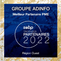 Le Groupe ADINFO, meilleur partenaire EBP du Grand Ouest